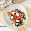 Фото к позиции меню Салат из овощей с оливковым маслом