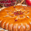 Фото к позиции меню Пирог с яблоками и брусникой