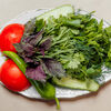 Фото к позиции меню Ассорти из овощей и зелени