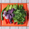 Фото к позиции меню Букет свежих овощей и зелени