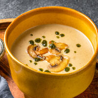 Крем-суп из белых грибов