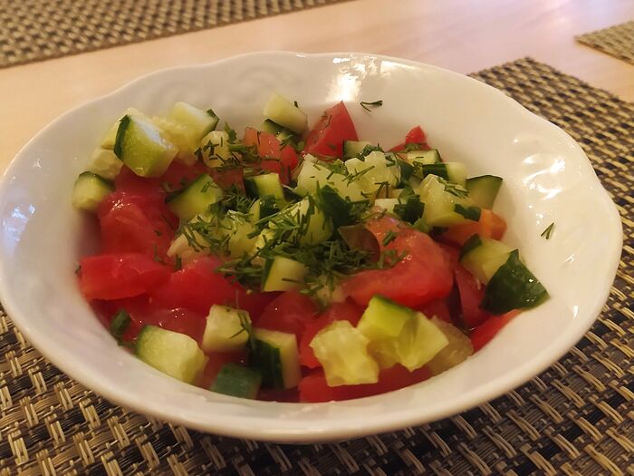 Салат овощной