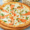 Фото к позиции меню Пицца с копченым лососем