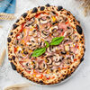 Фото к позиции меню Пицца с прошутто и грибами