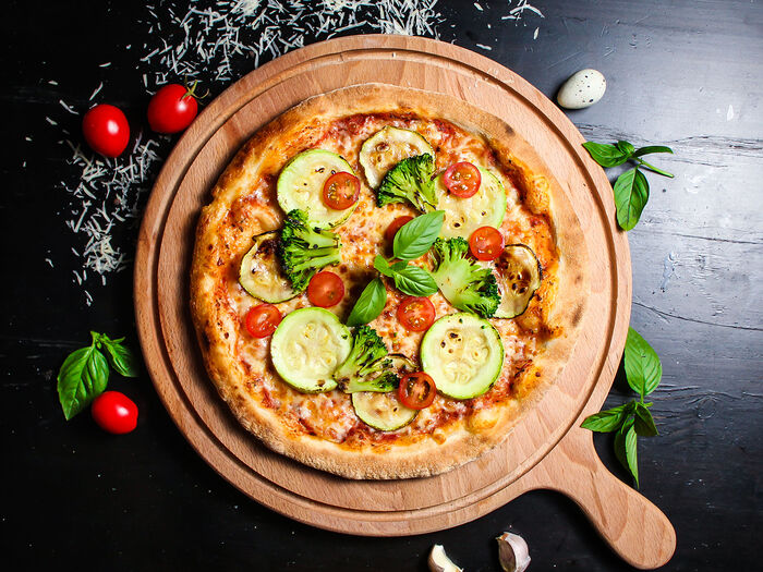 Пицца Овощная 28 см