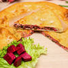 Фото к позиции меню Осетинский пирог со свекольными листьями и сыром
