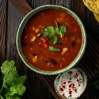 Мексиканский томатный суп