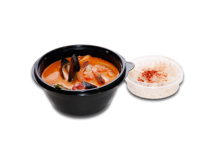 Суп том ям в банке. Том ям Грин. Tom Yum суп. Паста Pan-Asian том ям. Пасты том ям том кха и мисо.