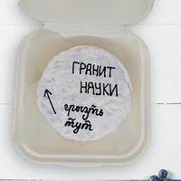 Бенто-торт Гранит науки