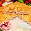 Фото к позиции меню Пирог с ветчиной и сыром