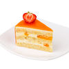 Фото к позиции меню Порция торта Апельсин с белым шоколадом