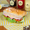 Фото к позиции меню Сэндвич с сыром и ветчиной