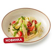 Салат с хумусом и артишоками