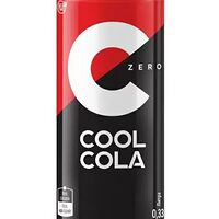 Cool cola zero в жестяной банке