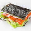 Фото к позиции меню Окинавский сендвич с лососем