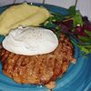 Фото к позиции меню Бифштекс из мраморной говядины с яйцом пашот и картофельное пюре
