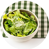 Фото к позиции меню Микс зеленых салатов с пармезаном 60 гр