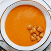 Фото к позиции меню Тыквенный крем суп с кокосовым молоком