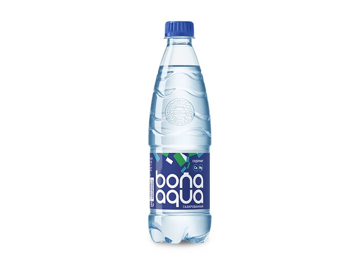 Вода Бон Аква с газом 0,5 л