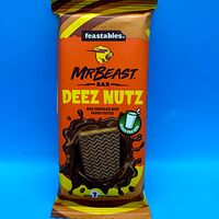 Шоколадная плитка Mr. Beast Bar Deez Nutz