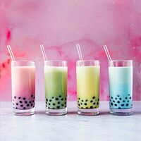 Напиток Bubble Tea Персик-Земляника