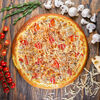 Фото к позиции меню Пицца с мясом и грибами
