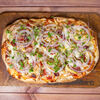 Фото к позиции меню Пицца Тунец с беконом и красным луком