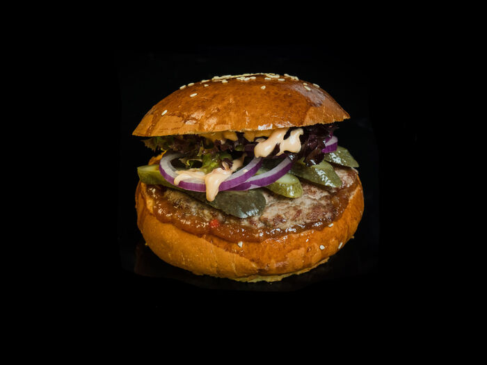 Гамбургер M (увеличена котлета)