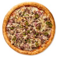 Пицца Особая с халапеньо 33 см