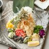 Фото к позиции меню Темпура с креветками и овощами