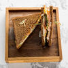 Фото к позиции меню Клаб-сэндвич со слабосоленым лососем