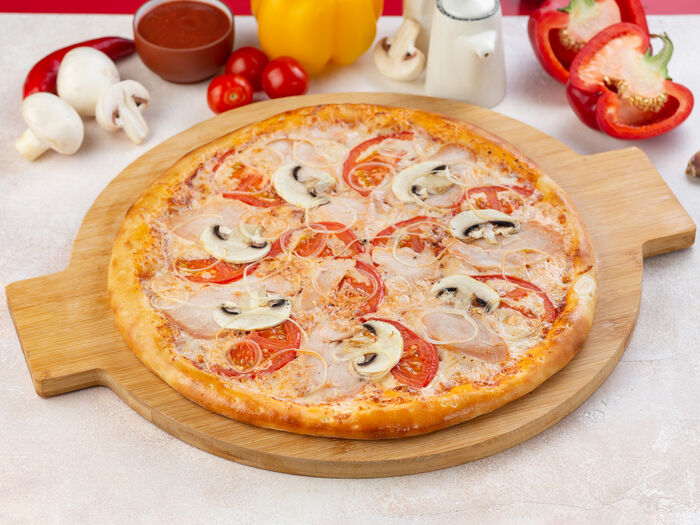 Пицца фермерская рецепт с фото пошагово