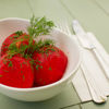 Фото к позиции меню Трёхдневные помидоры в свежем маринаде