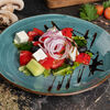 Фото к позиции меню Салат Греческий с сыром фета и свежими овощами