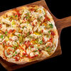 Фото к позиции меню Пицца с морепродуктами и маринованным цукини