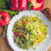 Фото к позиции меню Салат из свежей капусты и овощей