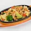Фото к позиции меню Вегетарианское блюдо Тепан рис с овощами