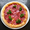 Фото к позиции меню Пицца Салями с сырами