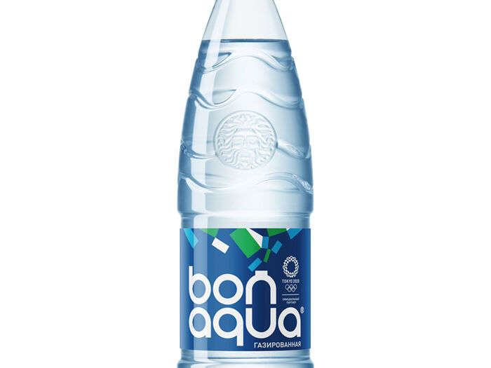Вода питьевая BonAqua газированная 0,5