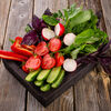 Фото к позиции меню Ассорти из свежих овощей и трав