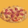 Фото к позиции меню №2 Пицца-шаверма Пепперони на пите