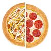Фото к позиции меню Собери пиццу из двух половинoк