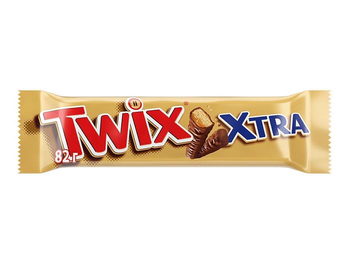 Шоколадный батончик Twix Xtra