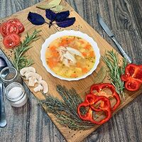 Картофельный с курицей