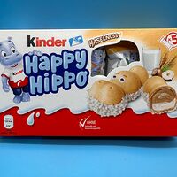 Вафельные бегемотики Happy Hippo Haselnuss с ореховым кремом