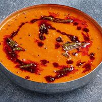 Tomato coconut soup