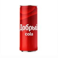 Добрый Cola в железной банке