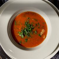 Суп рыбный красный