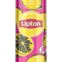 Lipton черный чай Лимон123