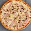 Фото к позиции меню Пицца С ветчиной и грибами